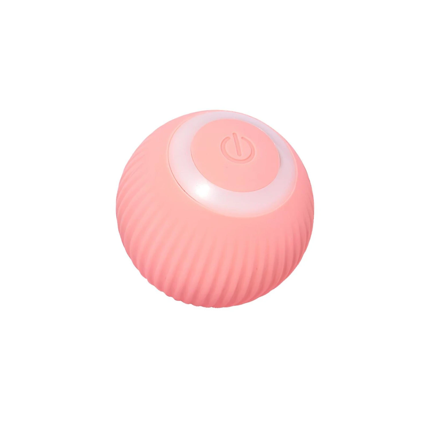 Smart Cat Toys Automatic Rolling Ball Electric Cat Toys Interactive For Cats Training Self-moving Kitten Pink