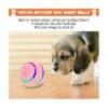 Smart Toys Ball For Dog Cats Usb Rechargeable Toy Funny Ball Toy Durable Automatic Rolling Ball Cat