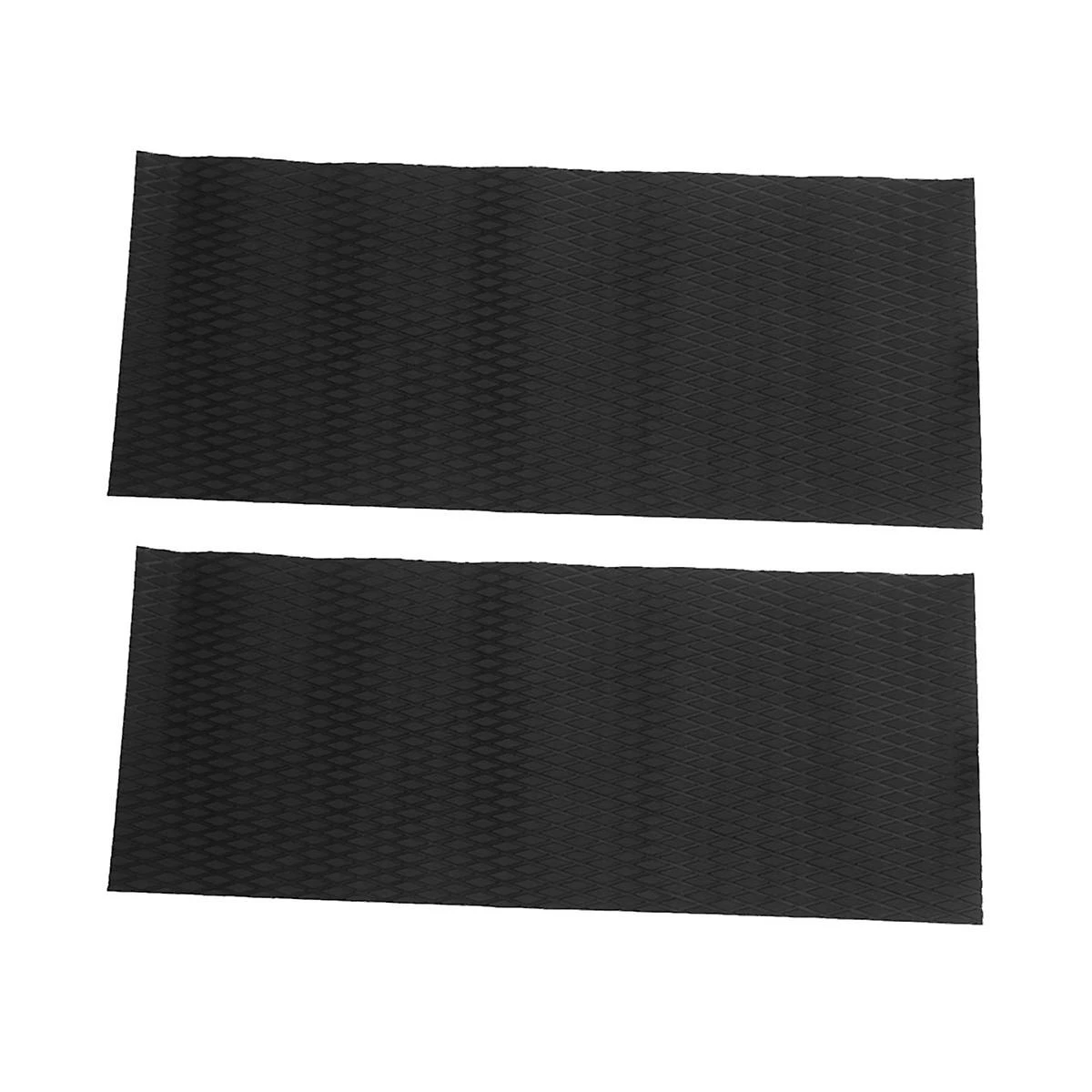 2pcs Water Scooter Non-skid Marine Synthetic Eva Foam Sheet 37x92cm Jet-ski Black Surfboard Mat Wat