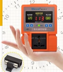 High Quality Carbon Dioxide CO2 Controller For Mushroom Accurate Detection With Intelligent Control