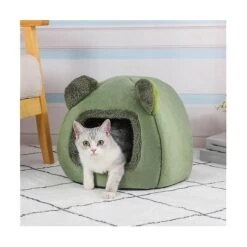 Warm Dog Kennel In Winter, Pet Removable And Washable Kennel, Pet Winter Sleeping Bed, Cartoon Cute