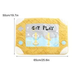 Game Machine Modeling Pet Cat Bed Soft Comfortable Semi Closed Cat House For Sleeping And Playing Replacement Mar