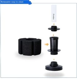 Aquarium Air Filter Sponge Filter Silencer For Betta Shrimp Fish Tank (S),2024 Ping
