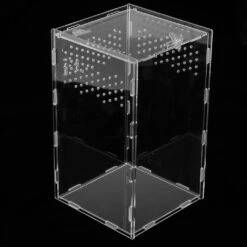 Acrylic Reptile Breeding Container For Snails Lizard