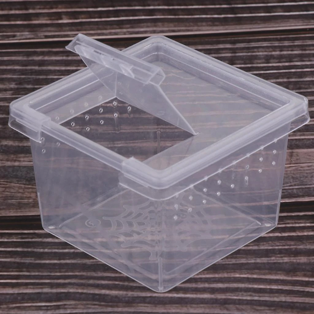 60x Insect Reptile Spider Terrariums Breeding Box Hatching Containers