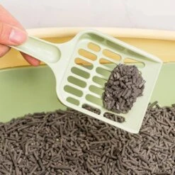 3-piece Plastic Cat Litter Spoon Set - Pet Sieve Shovel For Easy And Efficient Cleaning