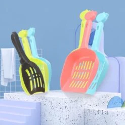 Deep Cat Litter Shovel - Large Pet Scoop With Thickened Mesh For Efficient Cleaning