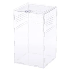 1 Set Reptile Habitat Breeder Boxes Clear Breeder Cases Clear Incubators For Reptile