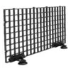Fish Breeder Net Big Size Fry Segregation Board With Clamps For Aquarium (Black)