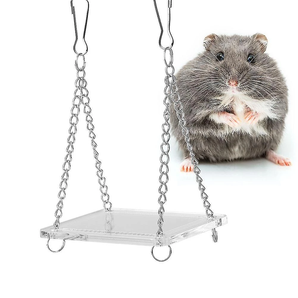 Hamster Swing Hanging Stand Suspension Bridge Playground