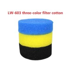 Fish Tank Front Filter Barrel 3-color Cotton Aquarium Grass Tank External Filter Barrel Cotton For