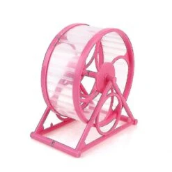 Hamster Wheel Running Exercise Scroll Mouse Rat Gerbil Small Pet Cage Toy
