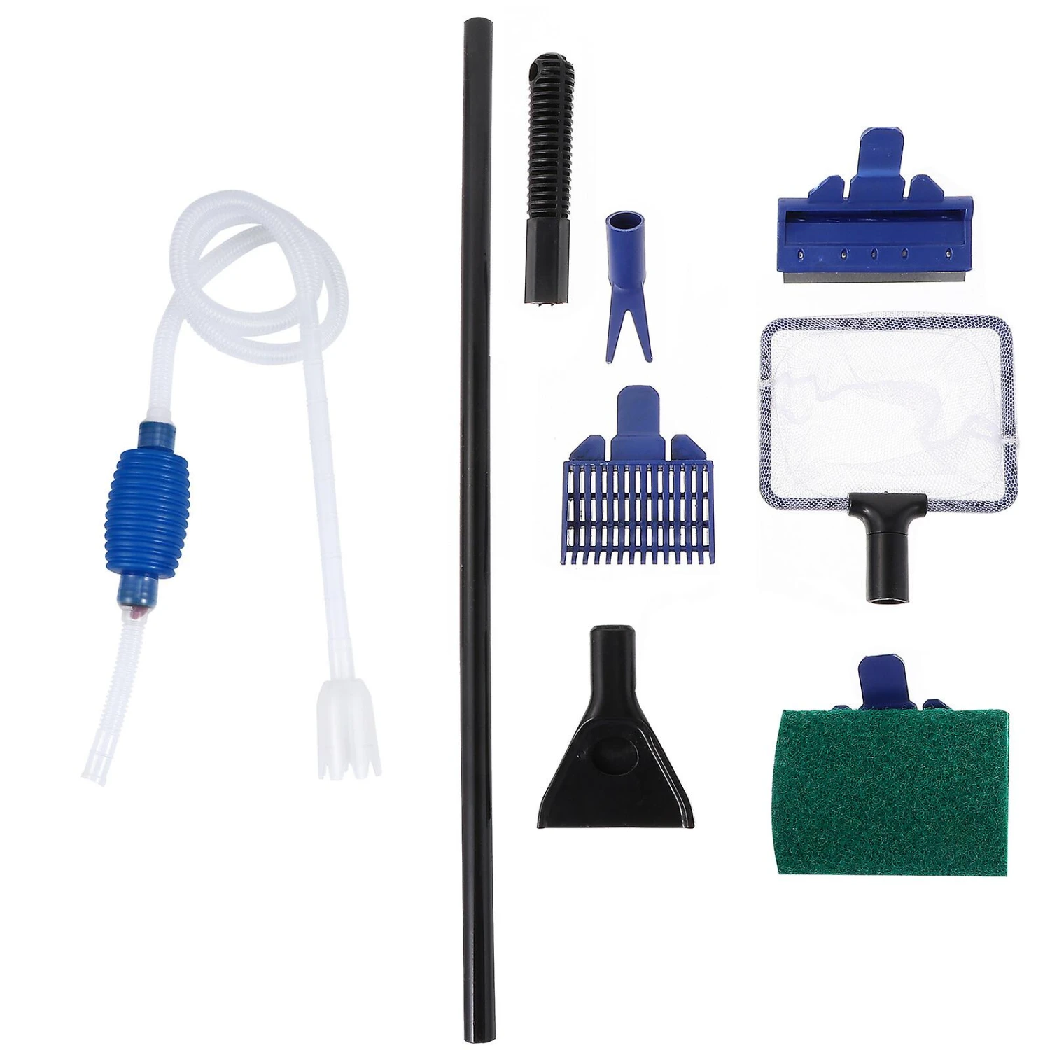 1 Set Fish Tank Cleaner Siphon Aquarium Filter Water Changer Sand Washing Tool