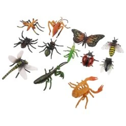 12Pcs Simulated Insect Modeling Toys Realistic Insects Toys Insect Cognitive Toys