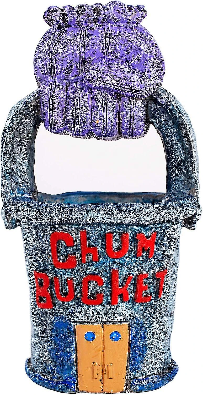 Spongebob Squarepants Officially Licensed Aquarium OrnamentThe Chum BucketMedium - Image 2