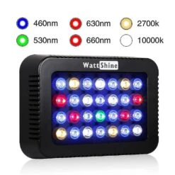 Fish Tank Aquarium Led Lighting 140w Dimmer Lamp Fish Bowl Aquarium Light Marine Coral Lights Dimmab IT Plug