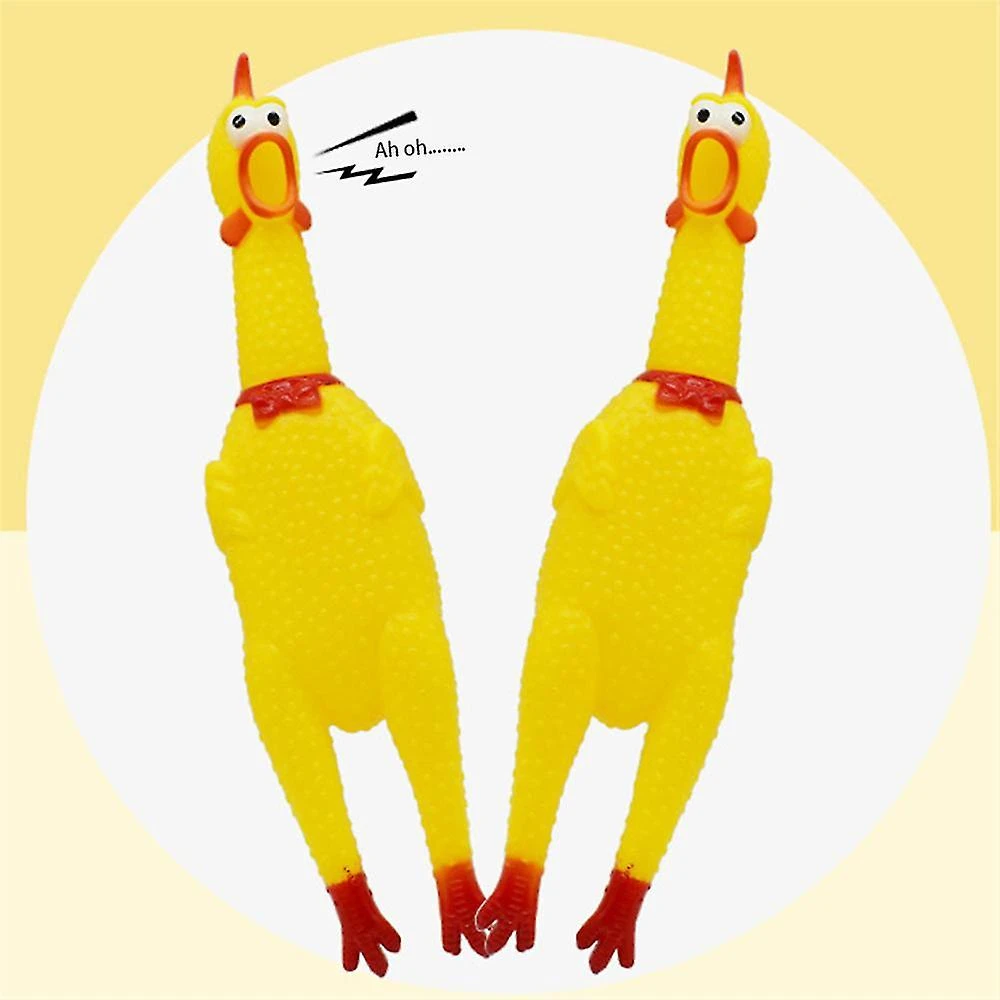 Shrilling Dog Chew Toy Squeeze Sound Rubber Pet Bulk - Image 2