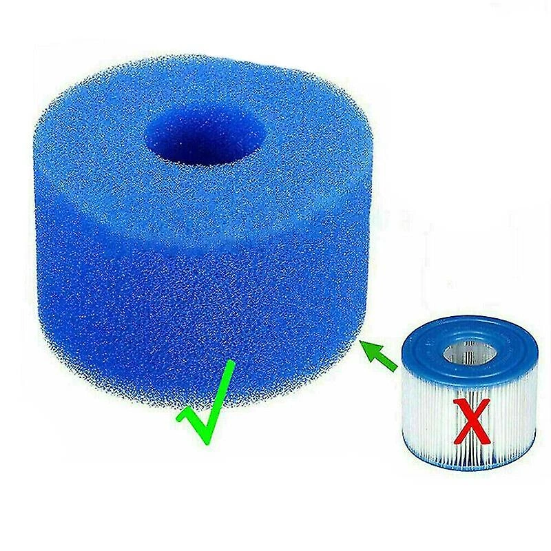 4 Pack Bio-foam Filter Inflatable Lay Z Spa Cartridge 58323 Filters Vi Bestway - Image 5
