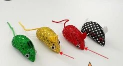4pcs Cat Toys Cat Mouse Toys Kitten Chew Toy Pet Interactive Toys Cat Supplies