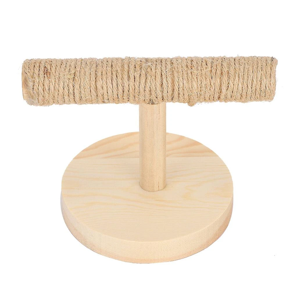 Bird Cage Stand Wood Bird Platform Training Stand Playground Bird Accessories Toys - Image 3