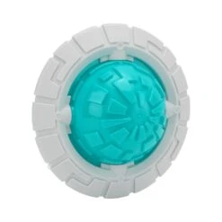 Bite Resistant Dog Ball Toy - Interactive Pet Toy For Tooth Cleaning And Indoor/Outdoor Play (Lake Blue)