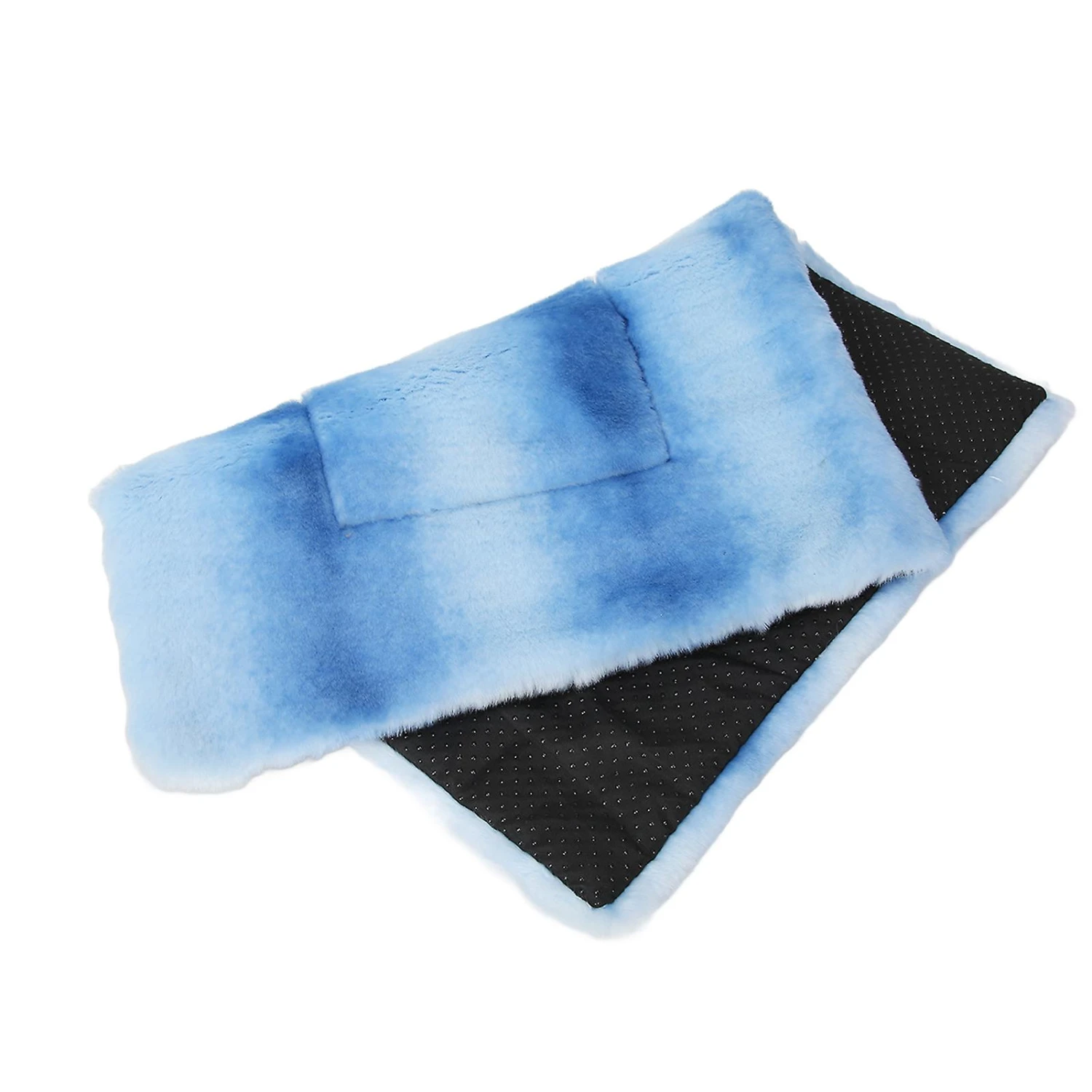 Soft Plush Fluffy Dog Crate Mat - Slip Resistant & Washable - All Seasons - Small Medium Large Dogs - Image 3