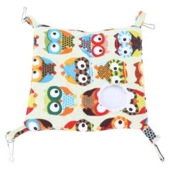 Pet Cage Hammock Soft Hanging Warm Cat Hammock Bed Cage Accessories For Small Pet AnimalsM