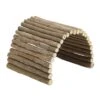 Wooden Hamster Bridge Small Animal Bendy Bridge For Guinea Pigs Ferrets Hedgehogs Chinchillas Small Rabbits15x50cm / 5.9x19.7in