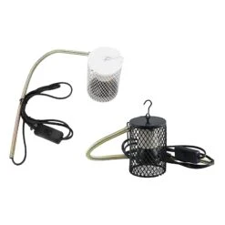 Heat Lamp For Reptile Turtle Frogs Chameleon Light Heat Emitter Lamps Black Black