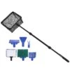 6 In 1 Aquarium Fish Tank Cleaning Tool Kit - Net Brush Algal Scraper Gravel Rake Fork