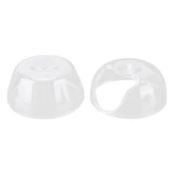 Golden Hamster Toilet Dual Use Mini Transparent Apple Shaped Sand Bathtub