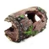 Brown-aquarium Artificial Barrel Cave Resin Ornaments Landscaping Accessories For Fish Tank Aquariu