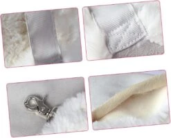 1pc Cat Bed Cushion Small Animal Hammock Cat Hammock Cat Plush Hammock Cat Hanging Bed Hamster Hanging Hammock Bed Hanging Cage Hammock Critters Cat 58*48*1cm