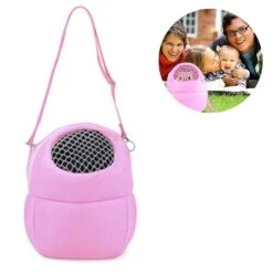 Carrying Bag ,breathable With Shoulder Strap For Small Pets,pink