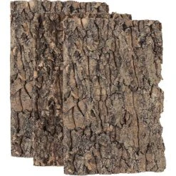 3pcs Reptile Tank Tree Bark Terrarium Background Tree Bark Tree Bark Climbing Plaything