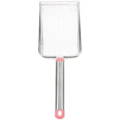 Stainless Steel Cats Litter Scoop Sand Shovel Tortoise Residue Excrement Shovel As Shown