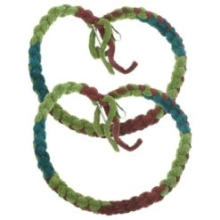 2Pcs Hermit Crab Vine Toys Reptile Climbing Ropes Decorative Reptile Shelter Vines Hermit Crab Toys