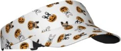 Cute Dog Sports Sun Touch Fasteners Hats Outdoor Sports Adjustable Sun Caps For Men Women-Cute Dog 012DT141