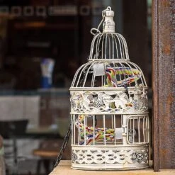 Birds Toy, Parrot Climbing Rope Sling, Swing Toy, Spiral Standing Rope, Medium Rainbow Cotton Rope Parrot With Bell, 1.1m