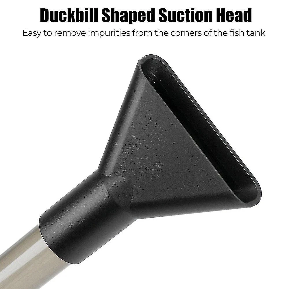 Water Changer Siphon For Fish Tank Water Filter Pump Aquarium Water Change Pump Cleaning Tool Water Flow Regulate Gravel Cleaner GY-981 - Image 5