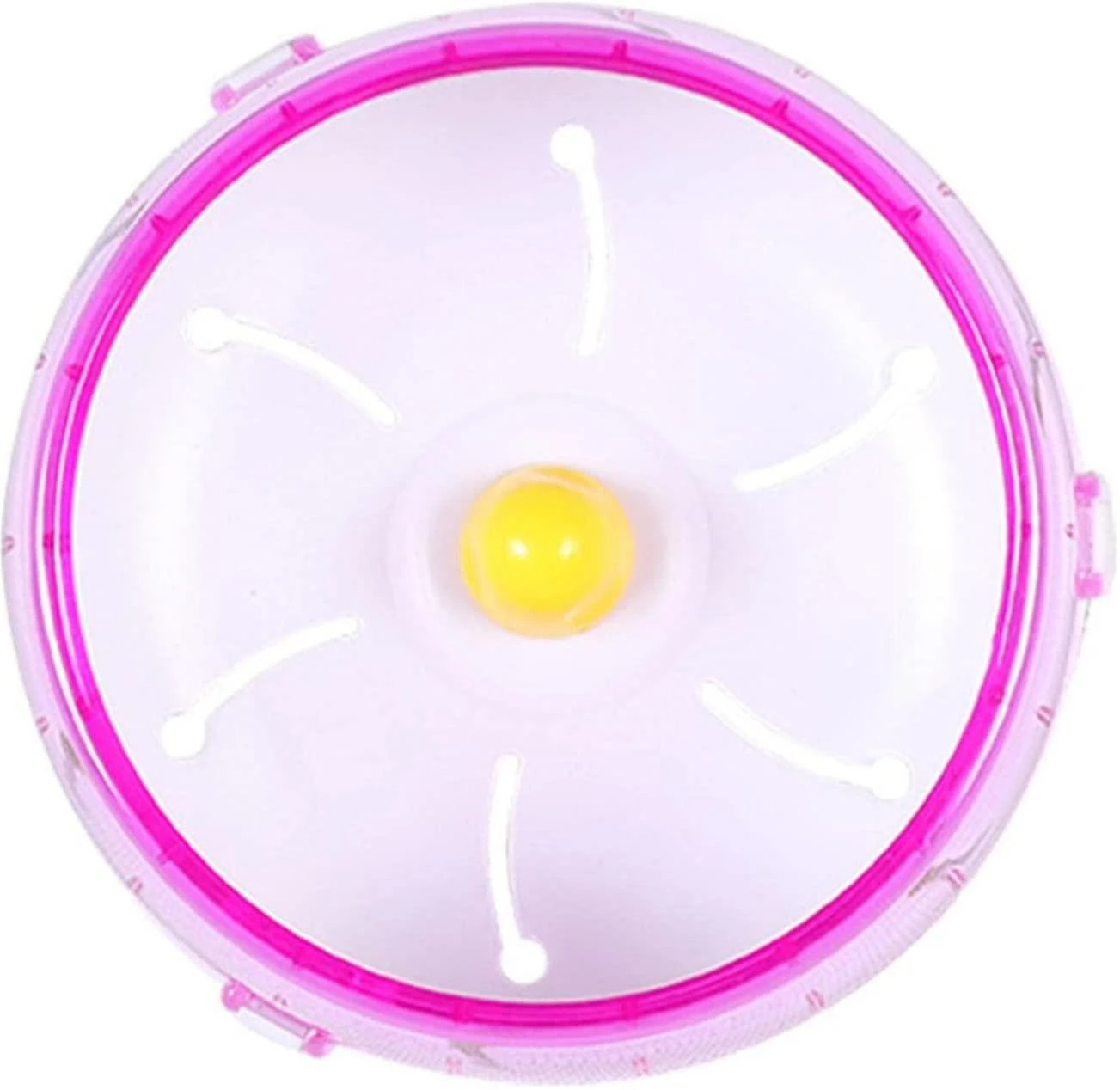 1pc Hamster Wheel Hamster Wheel Silent Hamster Exercise Wheel Dwarf Hamster Running Wheel Quiet Spinning Running Wheel 21cm - Image 4