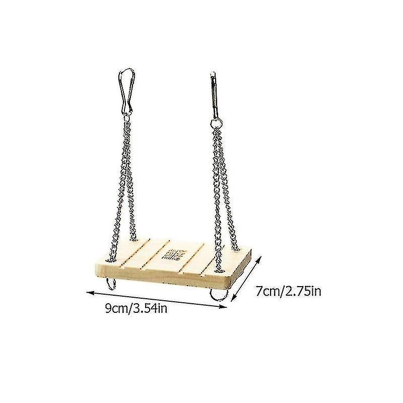 2 Pieces Hamster Swing Ladder