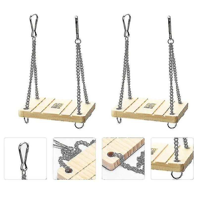 2 Pieces Hamster Swing Ladder - Image 2