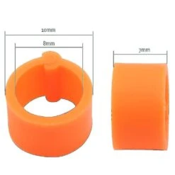 200 Pcs Pigeon Foot Ring Bird Foot Ring Parrot Leg With Foot Clip Ring Strap Fit -SJL