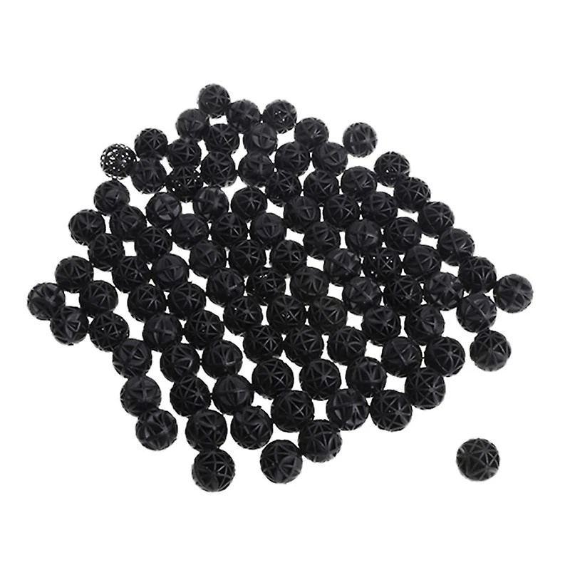 100 Count Bio-Filter Balls Supporting Biological Aquarium Filtration 06 In Ball - Image 3
