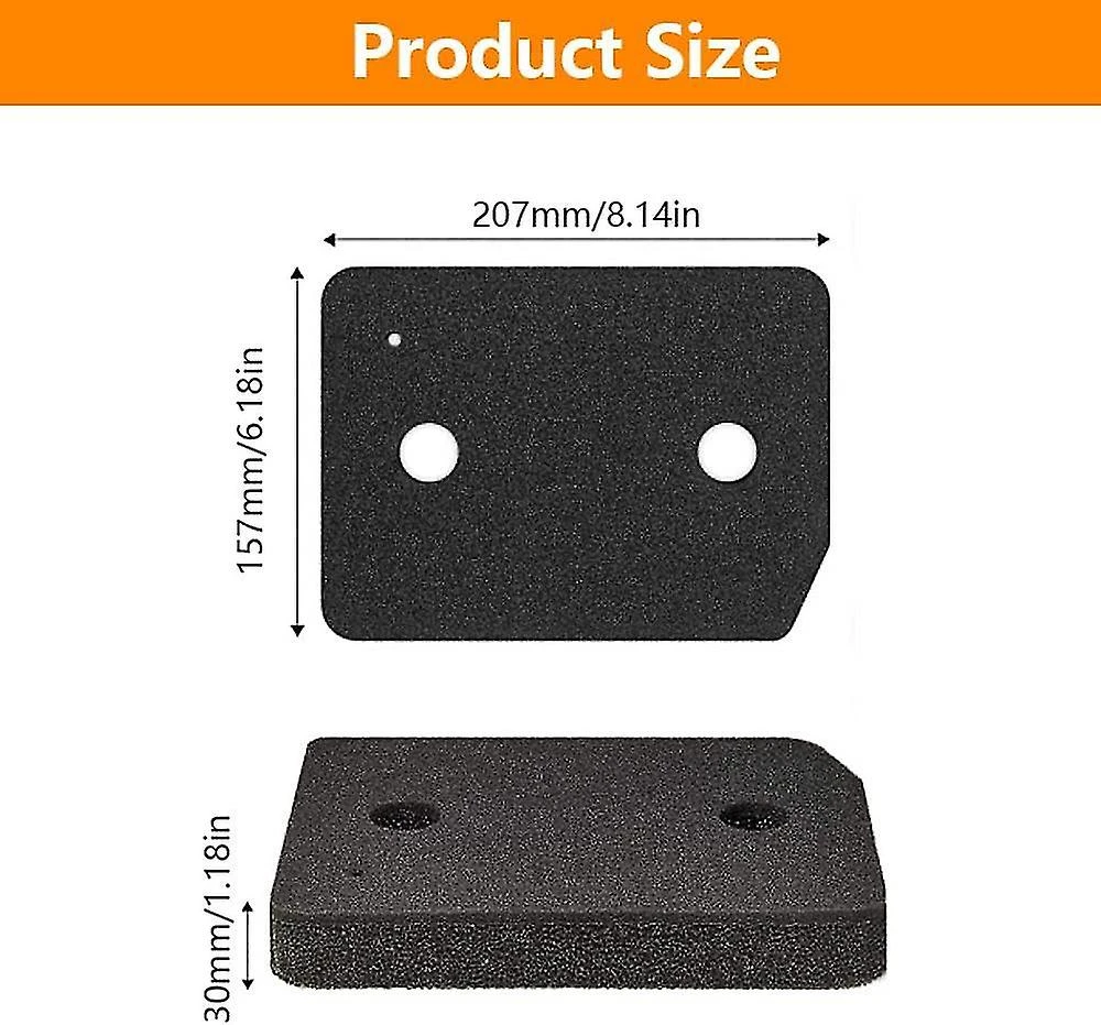 2pcs Tumble Dryer Filter Replacement Mesh Foam Sponge Filter Condenser Dryers Sponge Filter - DD - Image 4