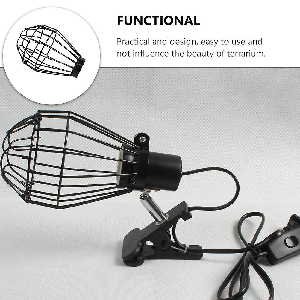 1Pc Crawler Box Heating Lamp Anti-hot Mesh Cover Insulation Lamp Shade - Image 4