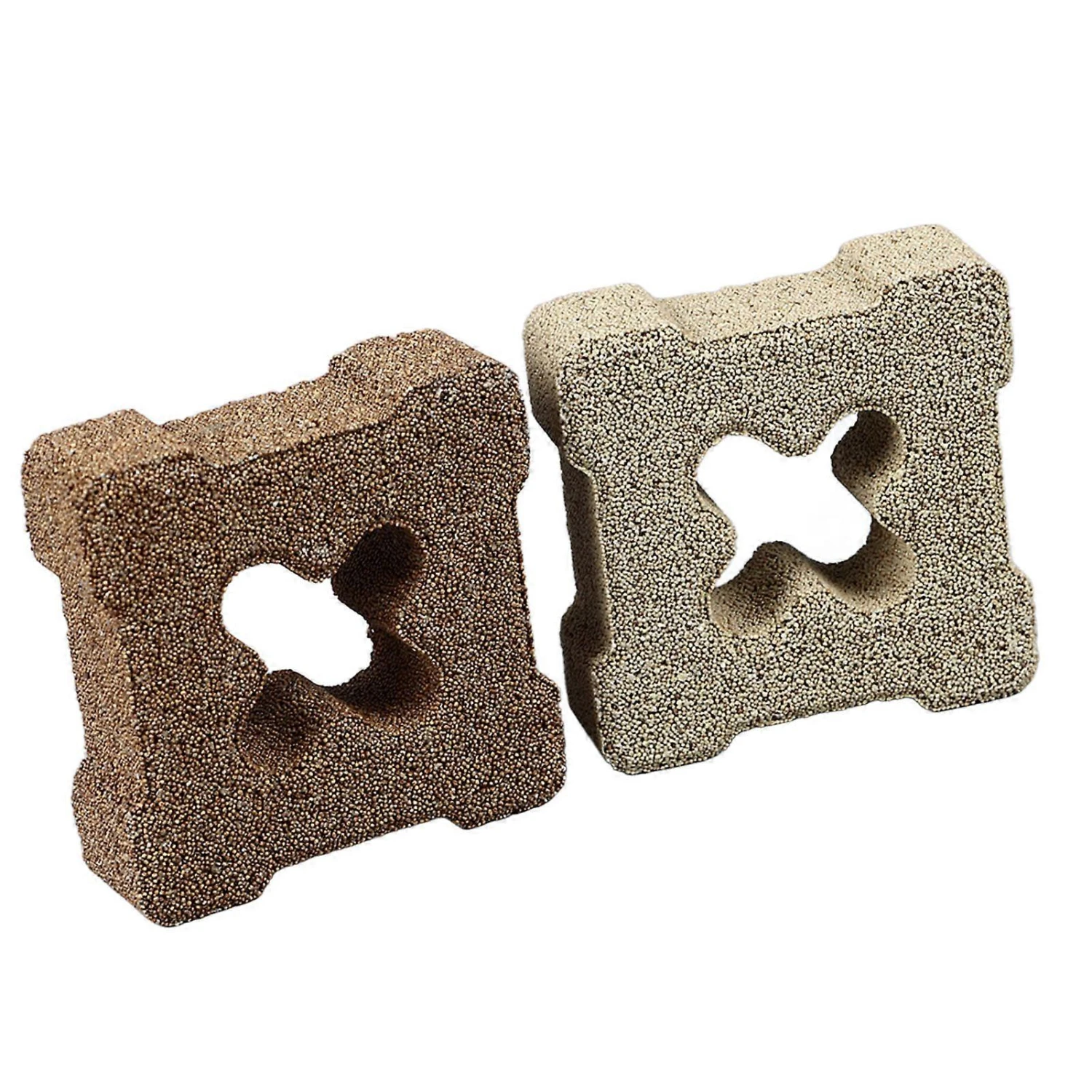 Aquarium Fish Tank Biological Filter Brick - 2pcs Ceramic Media For Efficient Cleaning And Safe Water Purification - Image 5