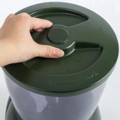 Automatic Fish Feeder Durable Tank Feeder LCD Display Feeder Timing Ration Feeder For Fish Pond Fish Tank Aquarium (Without Battery)