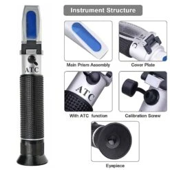 Salinity Refractometer For Aquarium - Seawater And Marine Fishkeeping